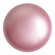 Cabuchon de vidrio par Puca® 25mm - Rose pearl 02010/11075